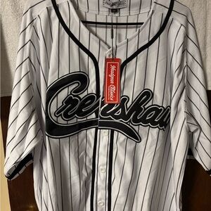 Creenshaw Striped Baseball Jersey